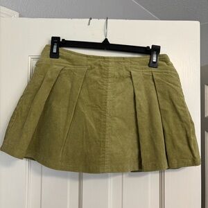 Forever 21 Olive Mini Skort